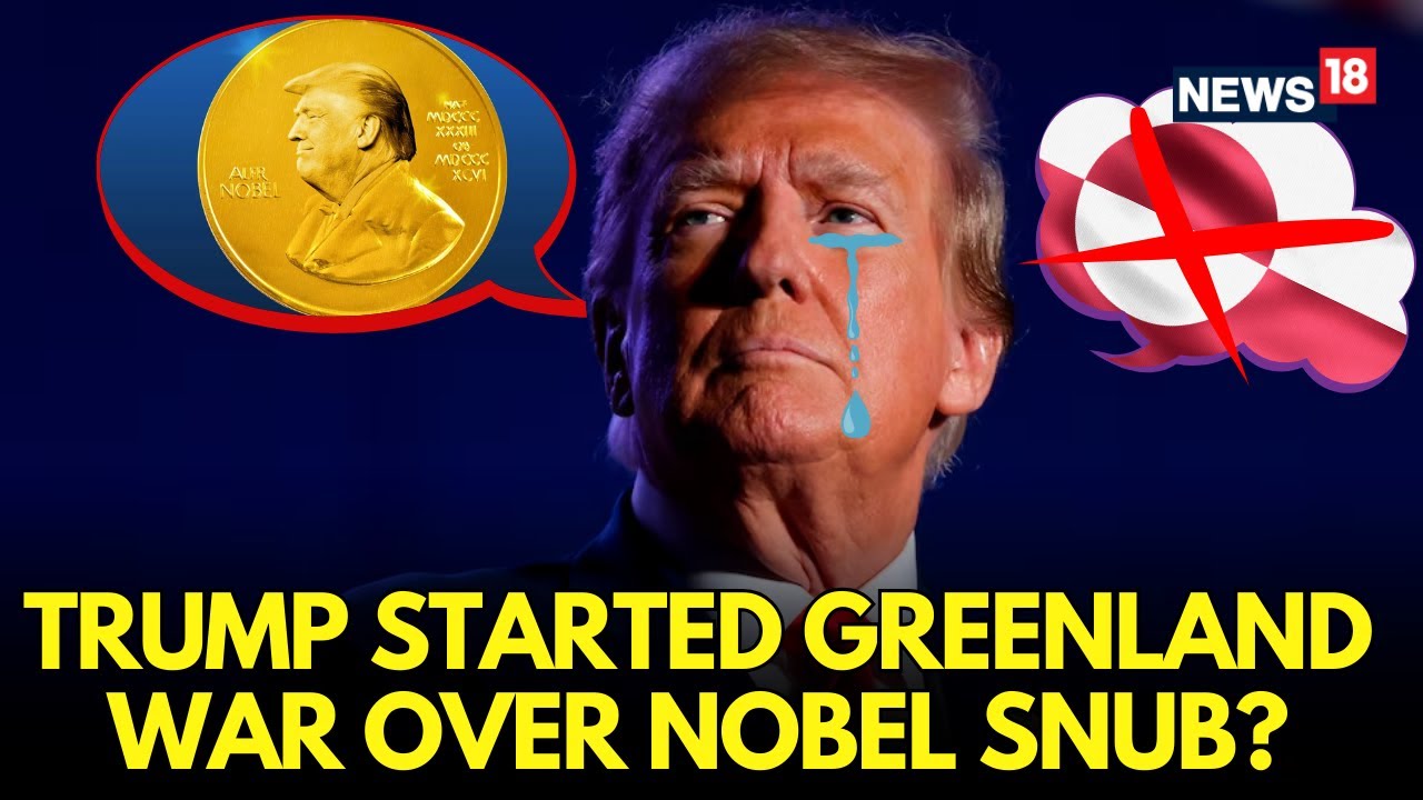 LIVE | Trump Ties Greenland Threat To Nobel Peace Prize Snub | Trump Hurt Much With Broken Dream?