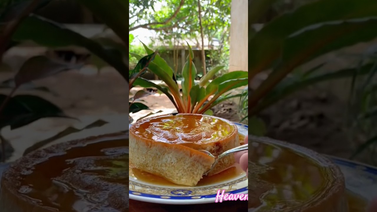 Any pudding lovers here☺️#pudding #caramelpudding #caramelpuddingwithoutoven #caramel #viral