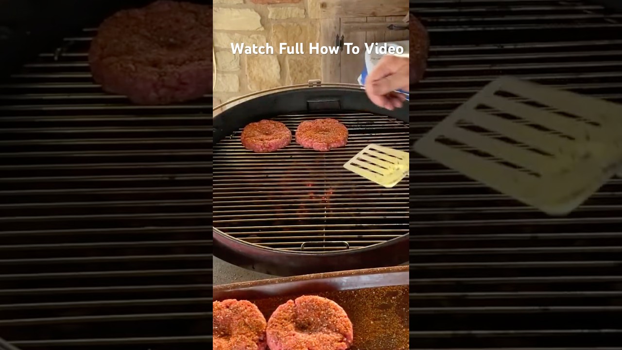 How To Set Up Your Kettle Grill For Burgers 