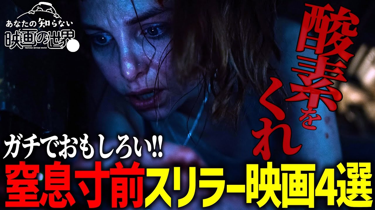 【プライムビデオ他】九死に一生のシチュエーションスリラー映画5選【おすすめ映画紹介】【ホラー/スリラー】