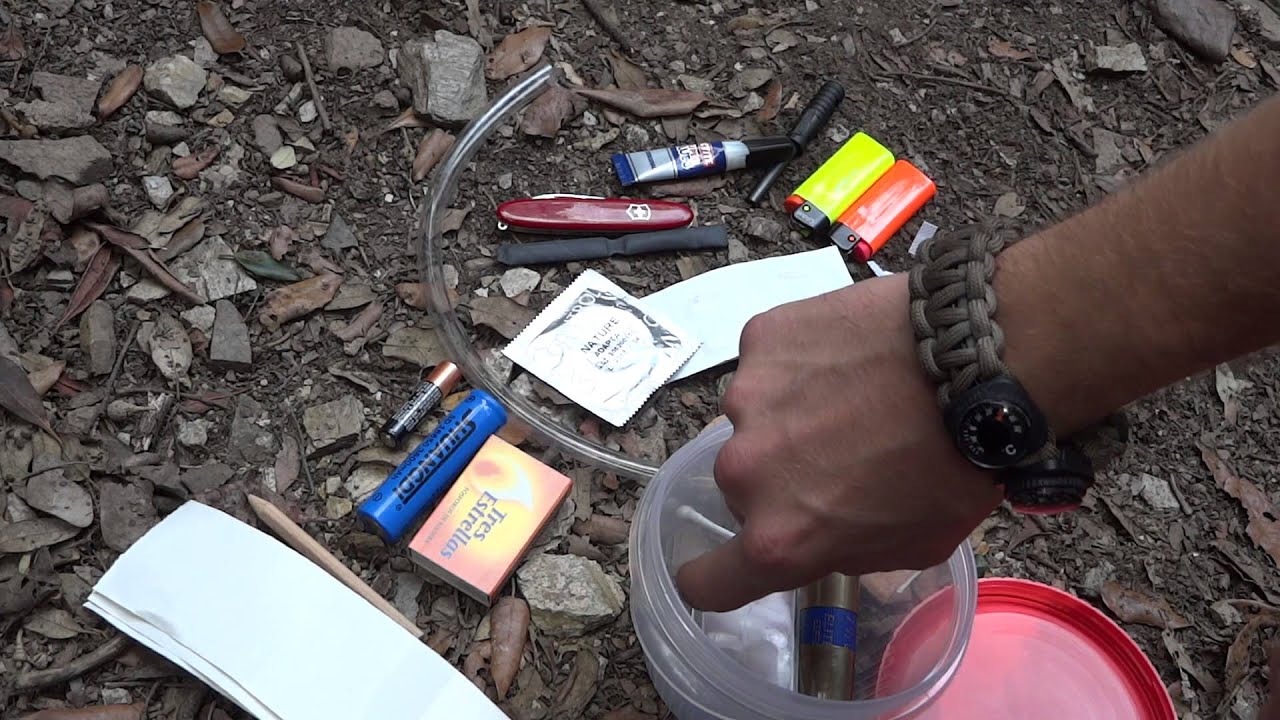 Como hacer un KIT DE SUPERVIVENCIA casero
