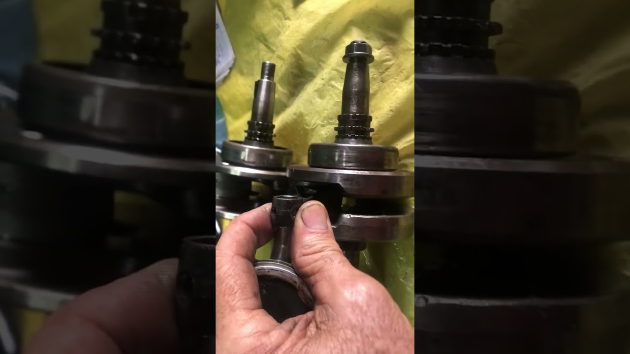 Diferença entre o eixo virabrequim titan 150 para eixo virabrequim da fan 125 2009