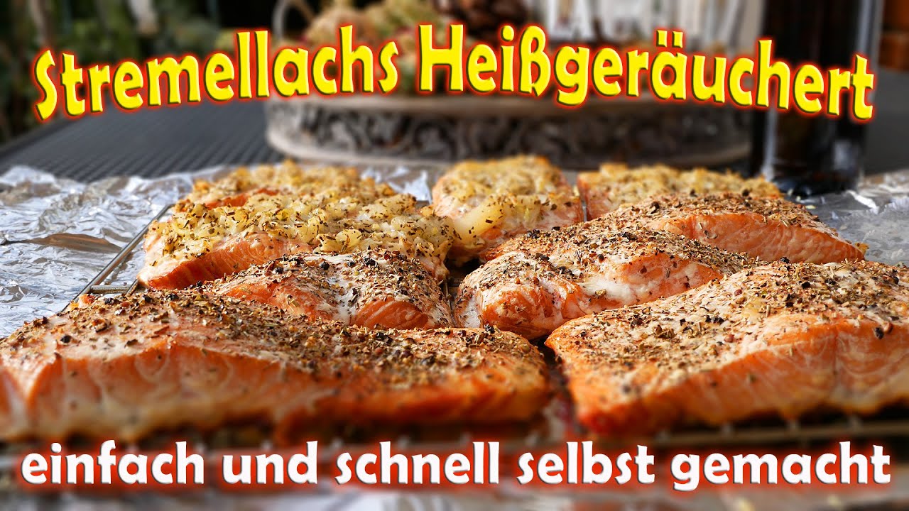 🐟Stremellachs Heißgeräuchert🐟einfach und schnell selbst gemacht | im El Fuego Smoker