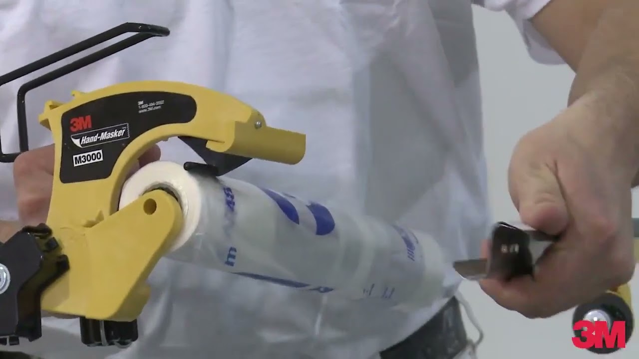 How to Assemble Your 3M Hand Masker M3000 with new straight cut blade