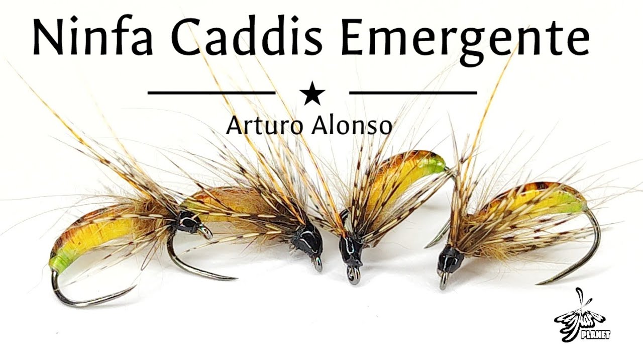 Montaje de Ninfa Caddis Emergente. Una imitación ideal 😉 para Tenkara Level Line.