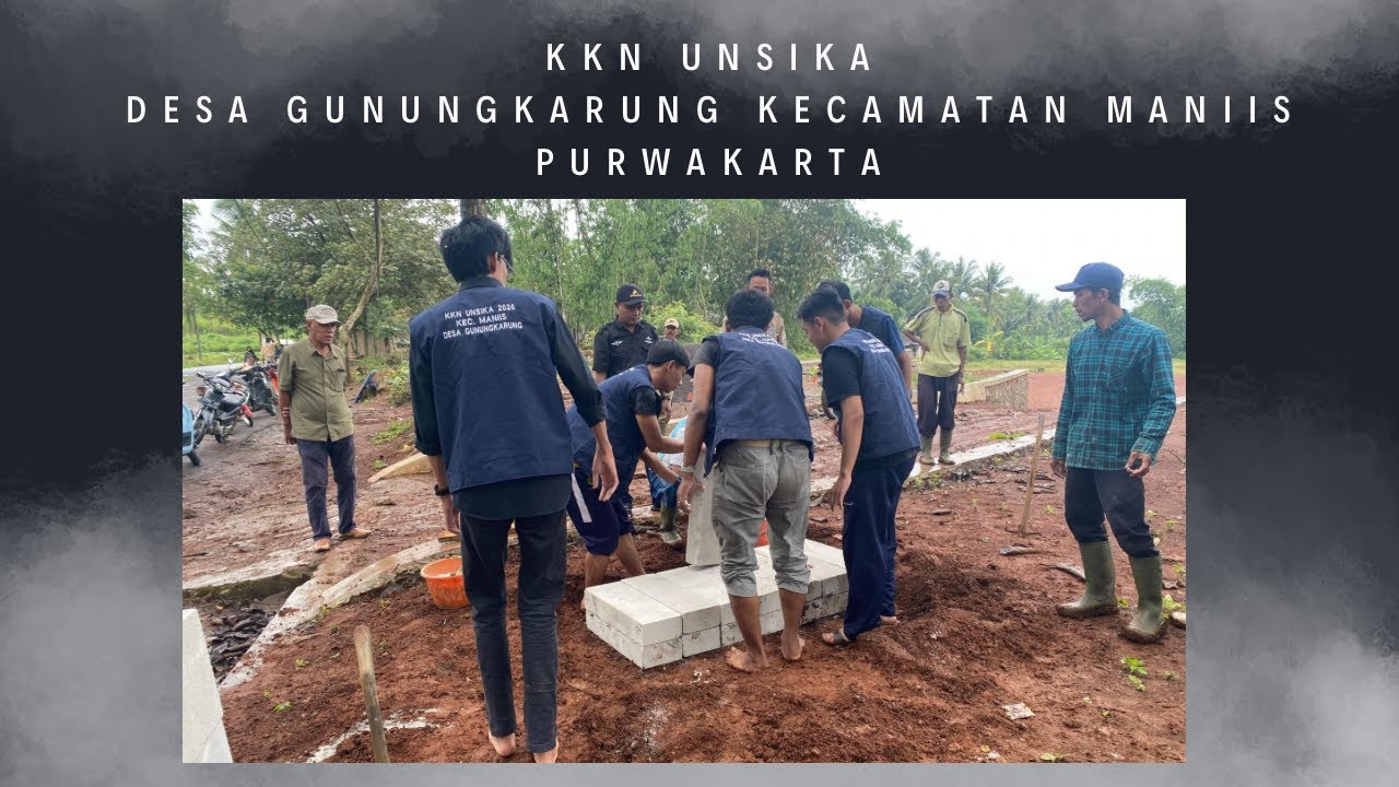 Pembuatan Incinerator Desa Gunungkarung