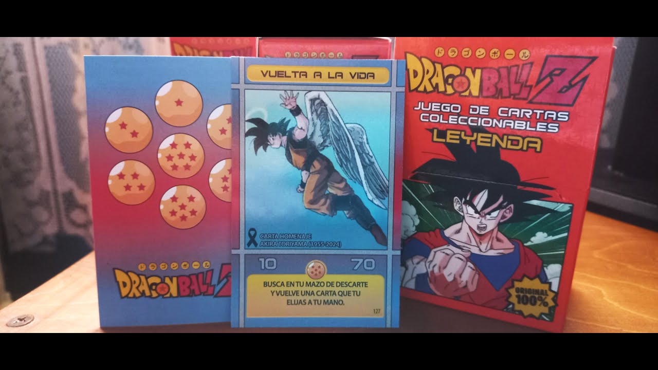 Cartas Dragon Ball Z Leyenda expansión 1 2025 (COLECCIÓN COMPLETA)