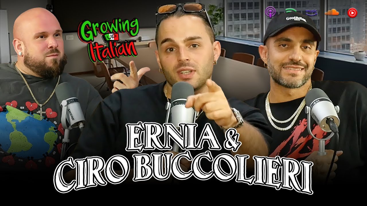 Ernia & Ciro Buccolieri talk Italian American Culture and Food, and Italian Rap Scene