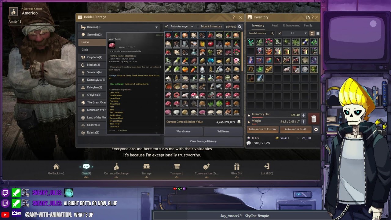 Late Night/Early Morning gaming to Jazz in [Black Desert Online]