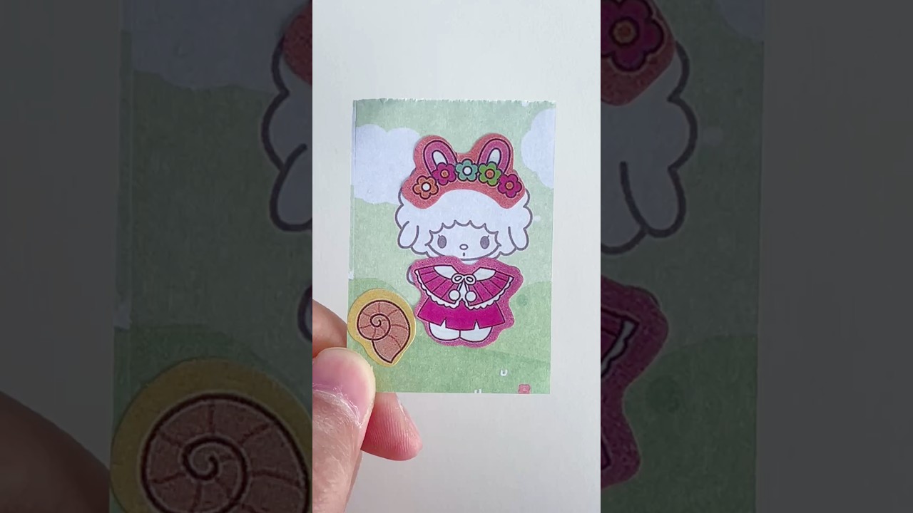 It&rsquo;s so funny! #sanrio #sticker #stressrelief #mymelody #kuromi