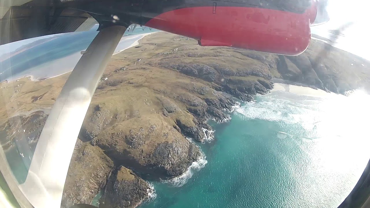 *RARE!* Barra Airport Approach and Landing! *STUNNING VIEWS!*