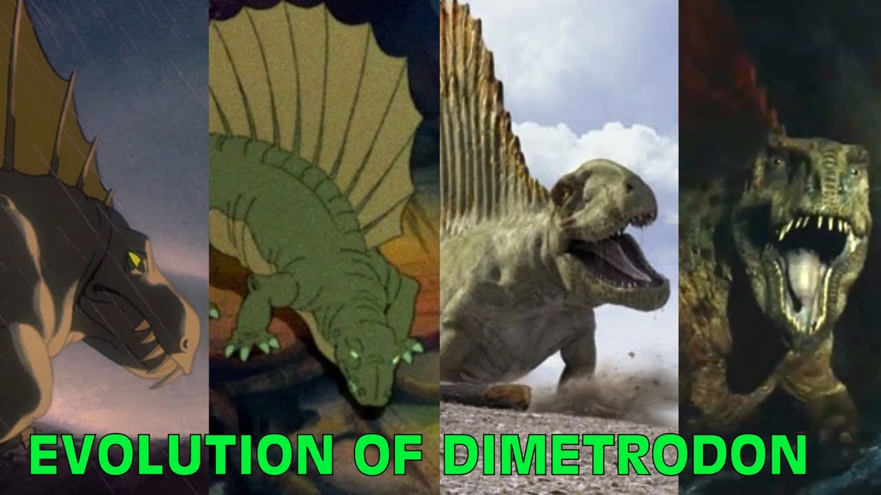 Evolution Of Dimetrodon In Movies, TV Shows, Games, Documentaries, & Paleo Media