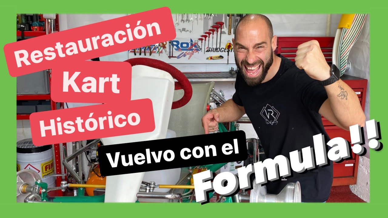 Restauración de un Kart Historico! El Tonykart formula ya tiene freno!!!!!!
