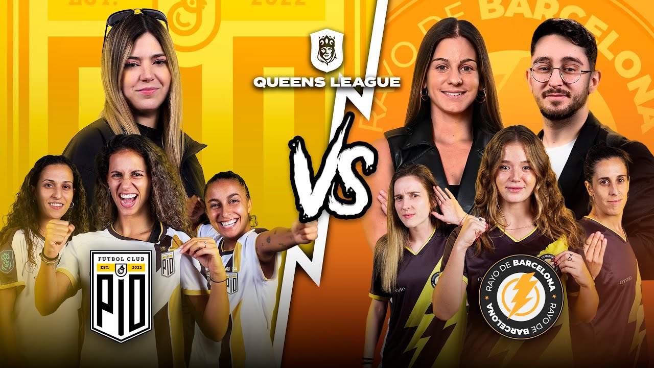 PIO FEMENIL vs Rayo De Barcelona ⚽🐥 | Jornada 2 Queens League | Rivers