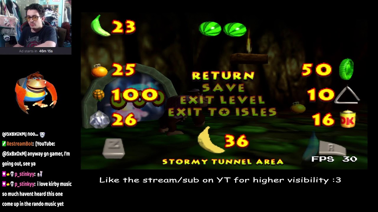 [DONKEY KONG 64] RANDOMIZER RUN BECAUSE ARCHIPELAGO IS DOWN