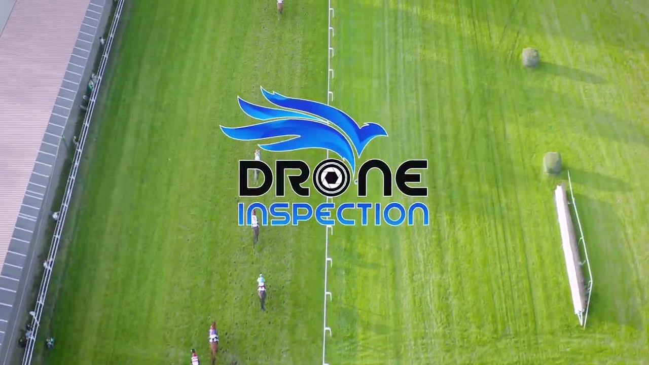Horse racing from a drone's perspective