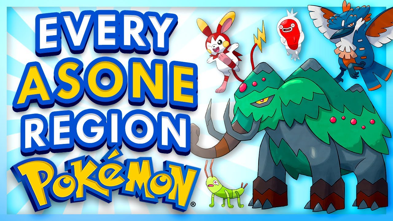 Complete Asone Region Pokedex! (Truegreen7 Pokemon)