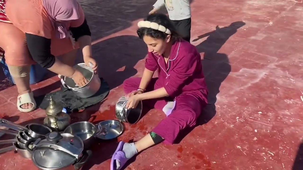 شركنا معاكم اجواء ديالنا في السطاح  ليوم ختام  فراحنا 😁🥰🥰