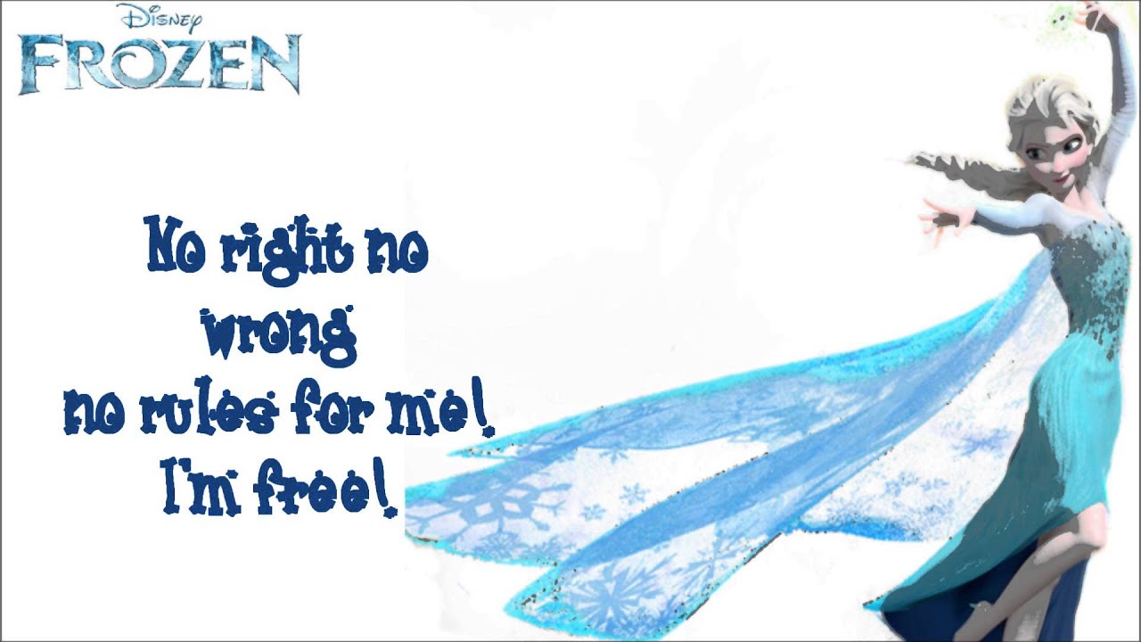 Idina Menzel (Frozen) - Let It Go (Lyrics On Screen)