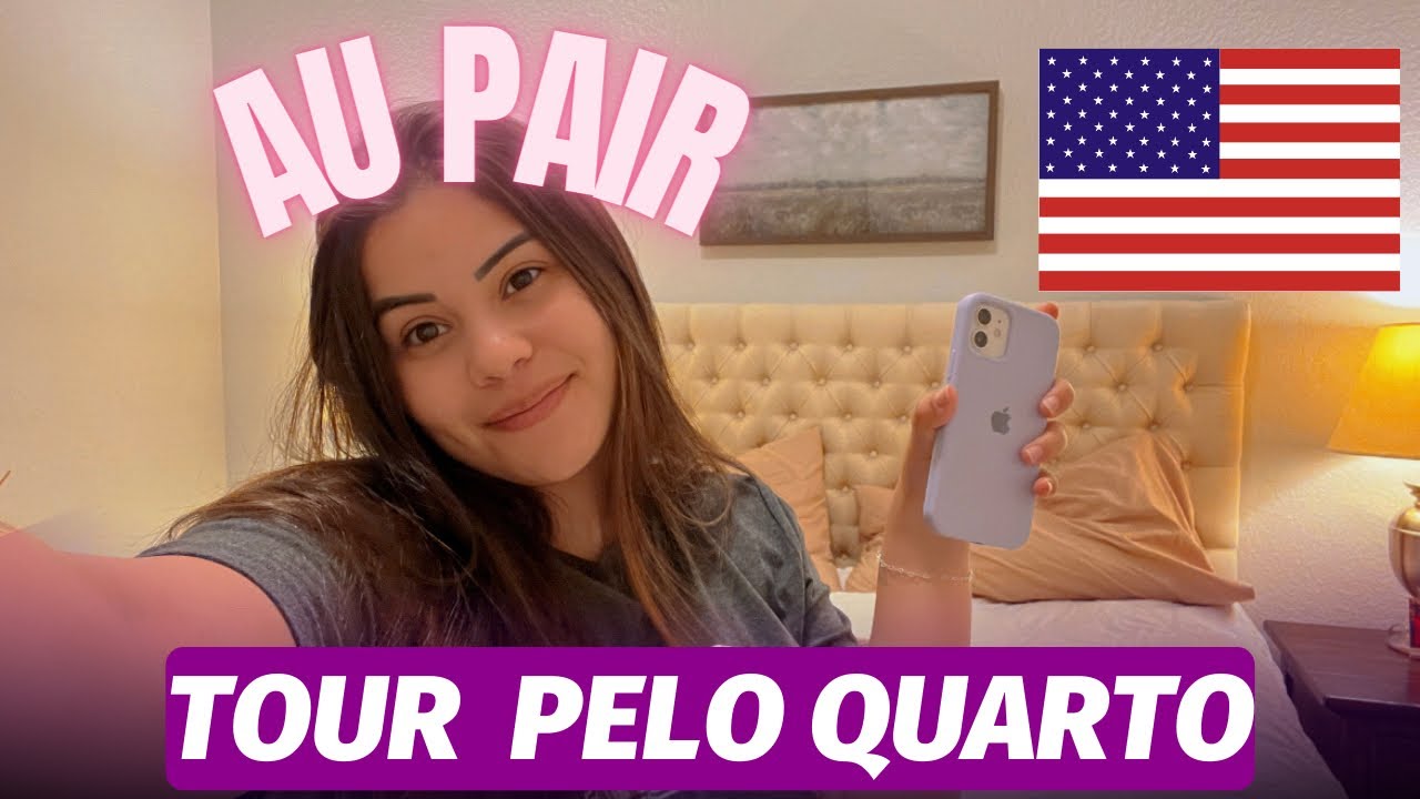 TOUR PELO MEU QUARTO DE AU PAIR NOS EUA  | Amanda Matias