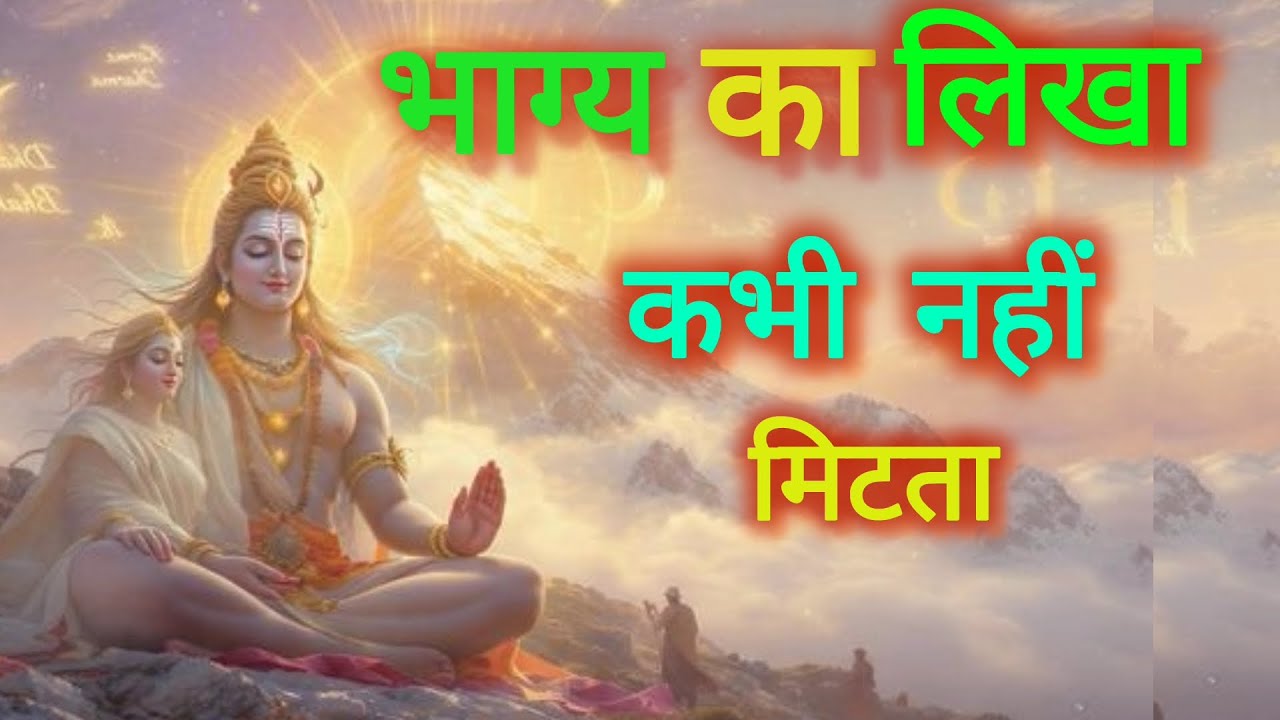 भाग्य का लिखा कभी नहीं मिटता। Bhagy ka likha kavi nahi mitata | Hindi kahaniya |Motivational story