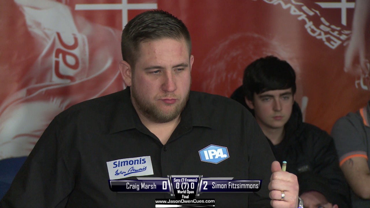 IPA World Professional Pool Championships 2017 Men's Open Final - Marsh v Fitzsimmons