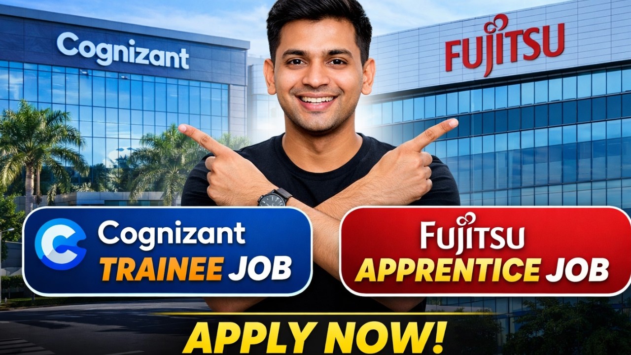 Latest Fresher Hiring Updates — Cognizant & Fujitsu (2026)