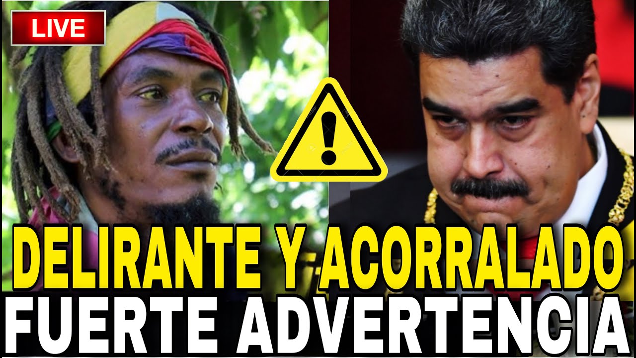 ÚLTIMO: FUERTE ADVERTENCIA CIERRE A LAS REDES SOCIALES LA CAÍDA DE MADURO DELIRANTE Y ACORRALADO