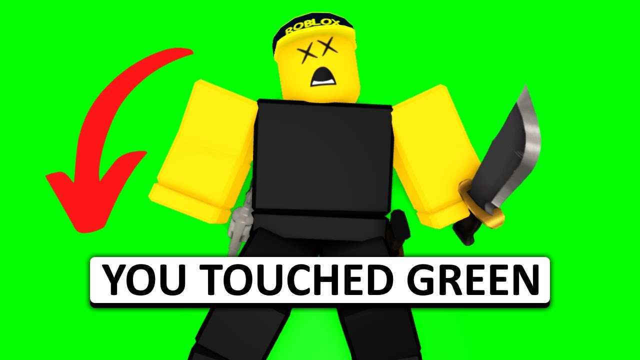 Murder Mystery 2 BUT you CANT touch the color GREEN...