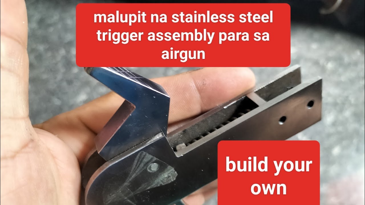 NIMROD trigger assembly, stainless steel, For your DIY