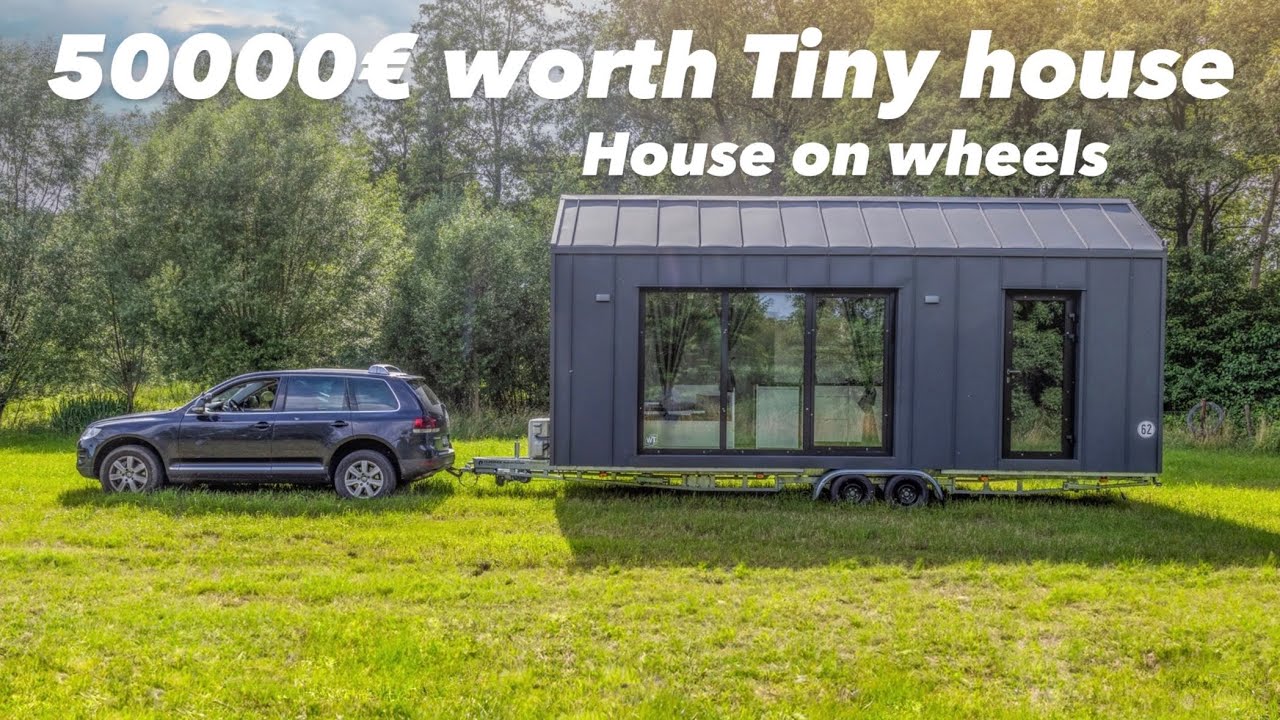 50000&euro; worth amazing German Modular Tiny house on Wheels 🇩🇪
