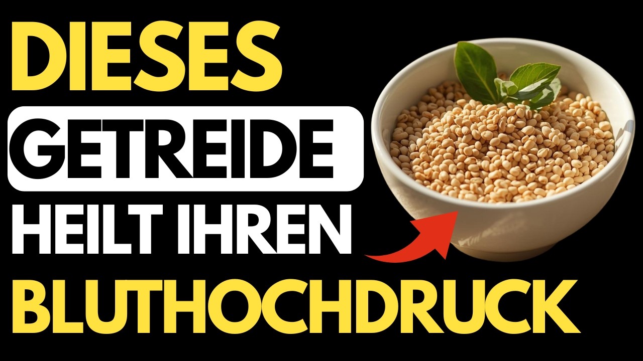 VIELE KENNEN DIESE 4 GETREIDE GEGEN BLUTHOCHDRUCK NICHT | Dr. Peter Schneider