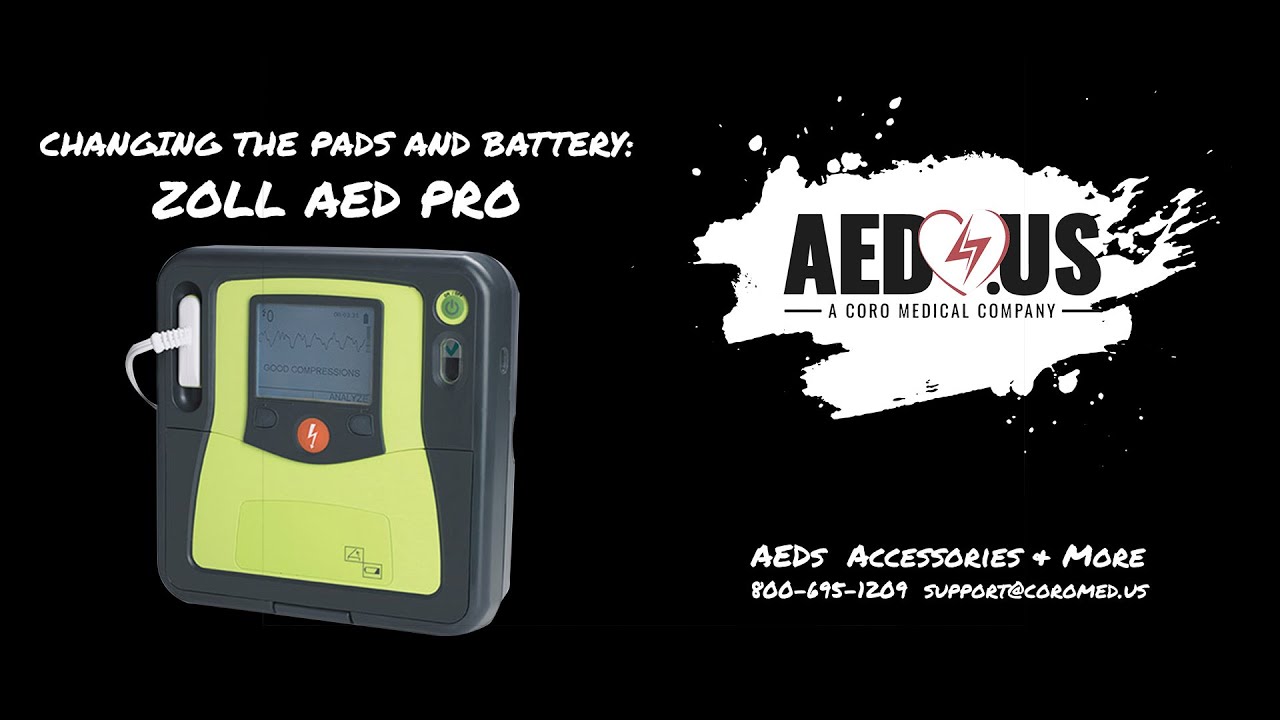 Changing the Pads and Battery on the AED Pro | AED.US