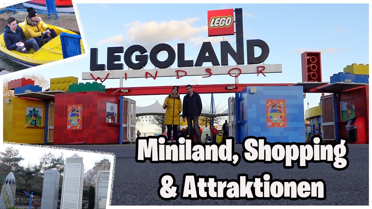 🎡Geiles Miniland, Shopping & Attraktionen ☆ LEGOLAND Windsor VLOG ☆ Teil 2/3