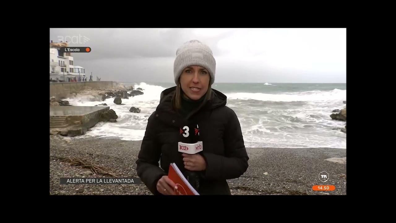 La llevantada a l'Escala per TV3 - 2026