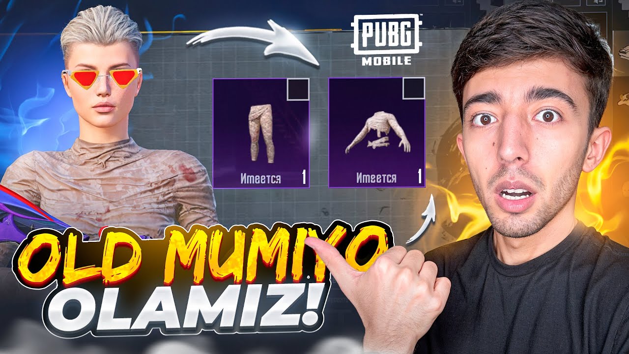 😱MUMIYO OLD SETLARI QAYTDI 🥵 HAMMASINI OLAMIZ - PUBG MOBILE!!