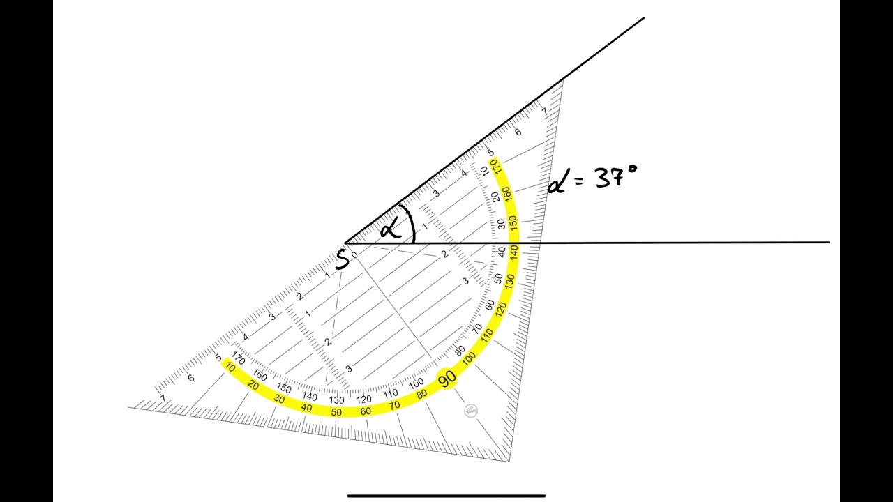 Mathematik: Winkel messen und zeichnen