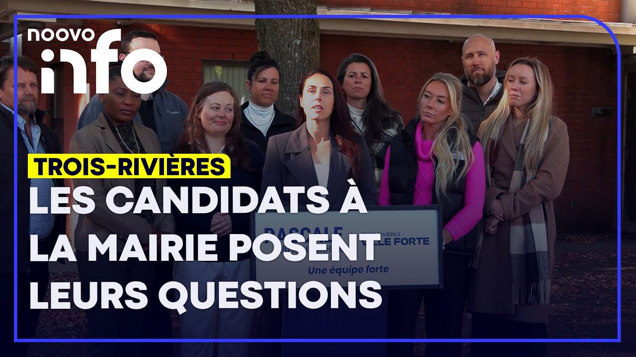 Trois-Rivières: Les candidats à la mairie posent leurs questions à leurs adversaires