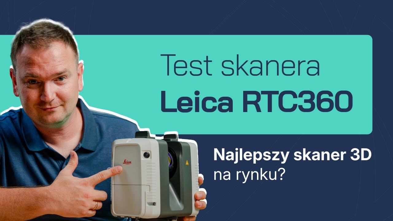 Prezentacja Skanera Leica RTC360 - Idealny do Skanowania Hal i Dużych Powierzchni