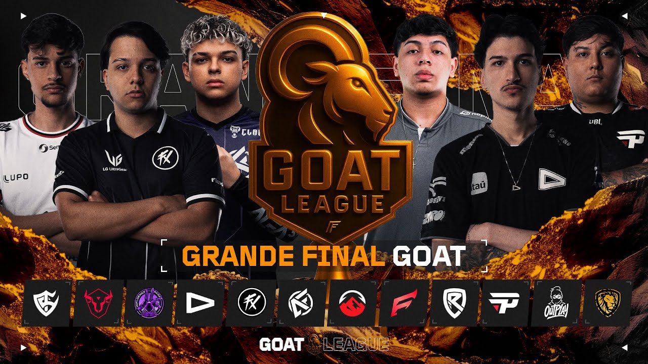 🏆🐐 GRANDE FINAL GOAT LEAGUE | FLUXO, LOUD, SOLID, PAIN... QUEM SER&Aacute; O CAMPE&Atilde;O? 🏆🐐