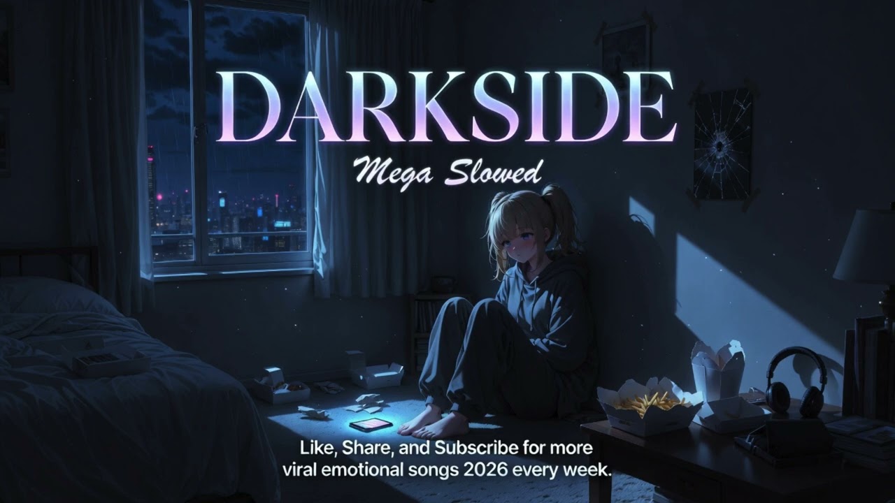 Darkside (Mega Slowed + Reverb) 🌙💔 | Sad Emotional Vibes | Late Night Playlist
