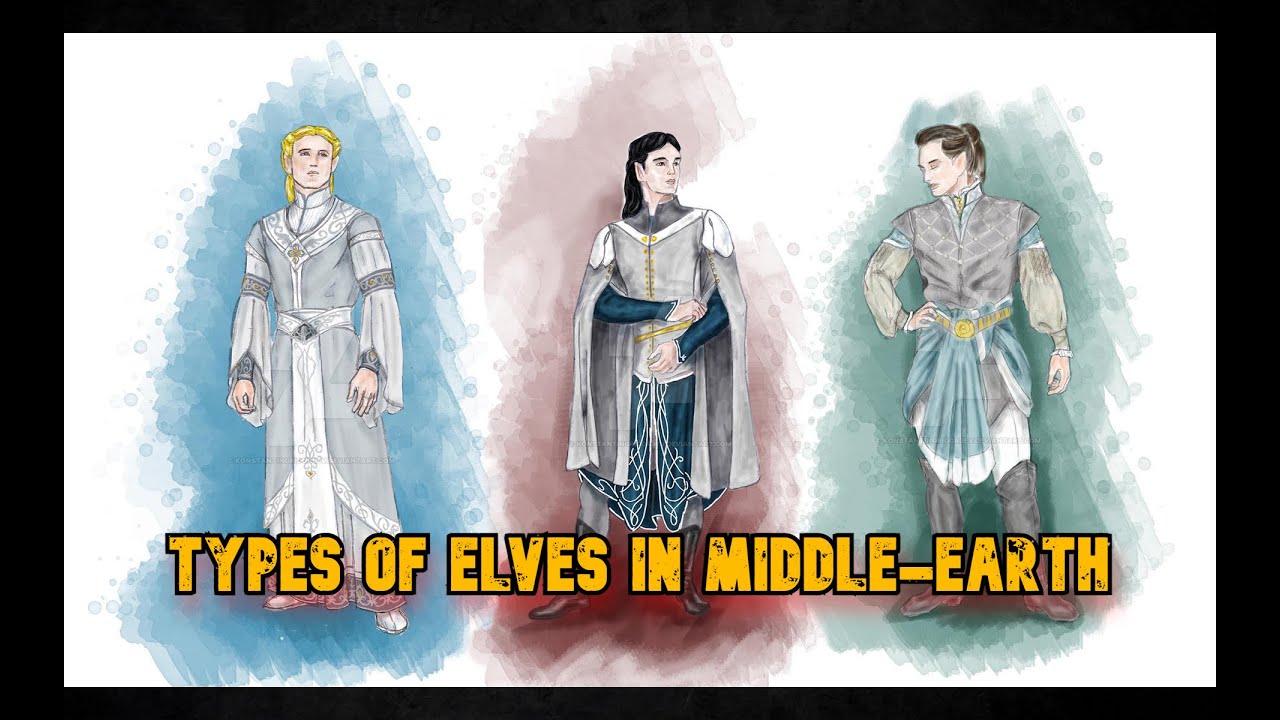 Types of Elves in Middle-earth