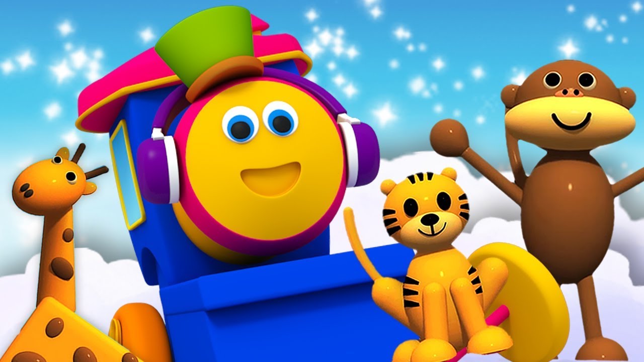 قطار الحيوان للأطفال | بوب القطار | أغاني أطفال | Bob Animal Train | Bob The Train Arabic