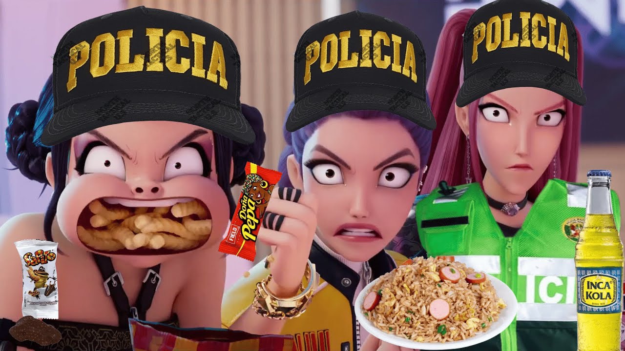 CON MI CHAUFA NO TE METAS | PARODIA PERUANA | Kpop Demon Hunters❤️