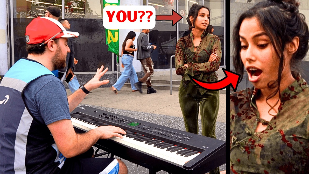 Amazon Driver Pianist Delivers REALITY CHECK To Girls!! 🎹🤣