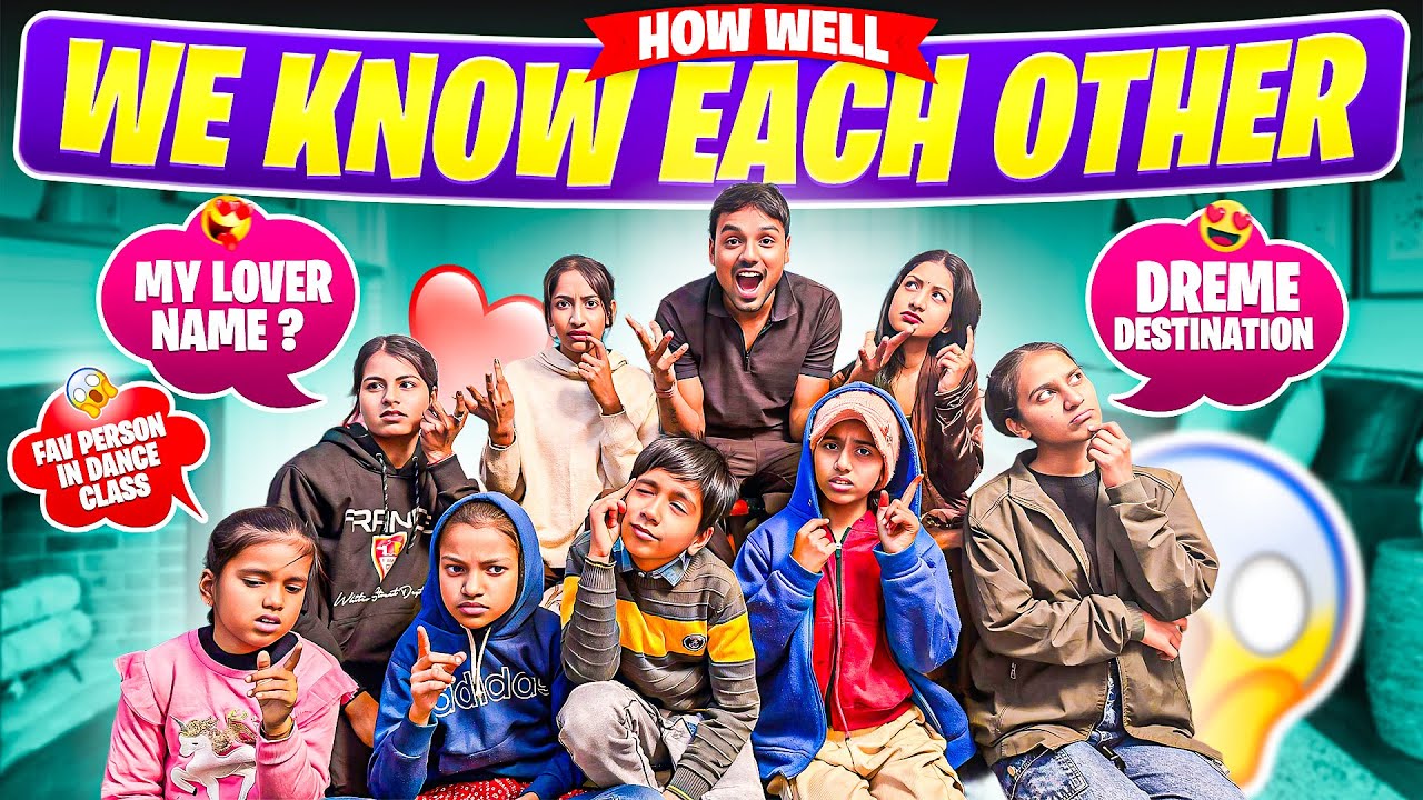 How Well We Know Each Other - Abhi Jain team 
