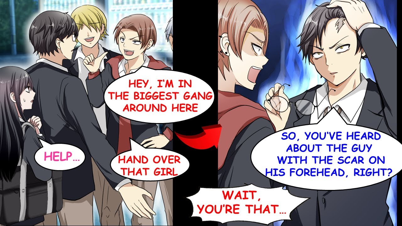 When the Nerd Puts on a Serious Face to Protect the Girl He Likes from the Bad Guys…【RomCom】【Manga】