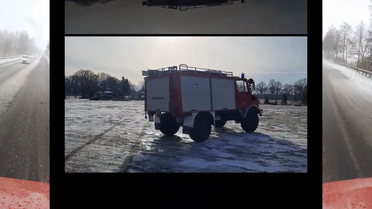 Unimog U 1300, TLF 8(W)  außer Dienst, Bj. 1983, Winterfahrten