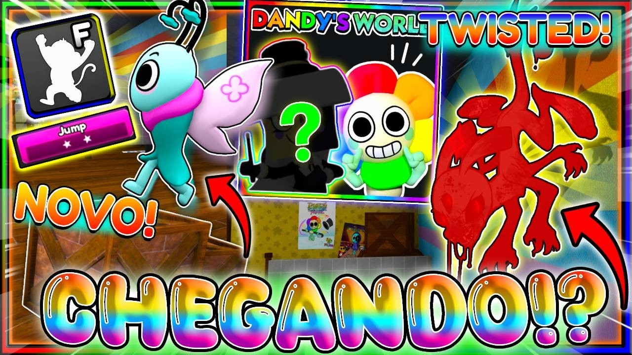 😱OS TOONS vão PULAR❓🤯NOVAS MECÂNICAS e HABILIDADES CHEGANDO em DANDYS WORLD❗💥#dandysworldroblox 👀✅