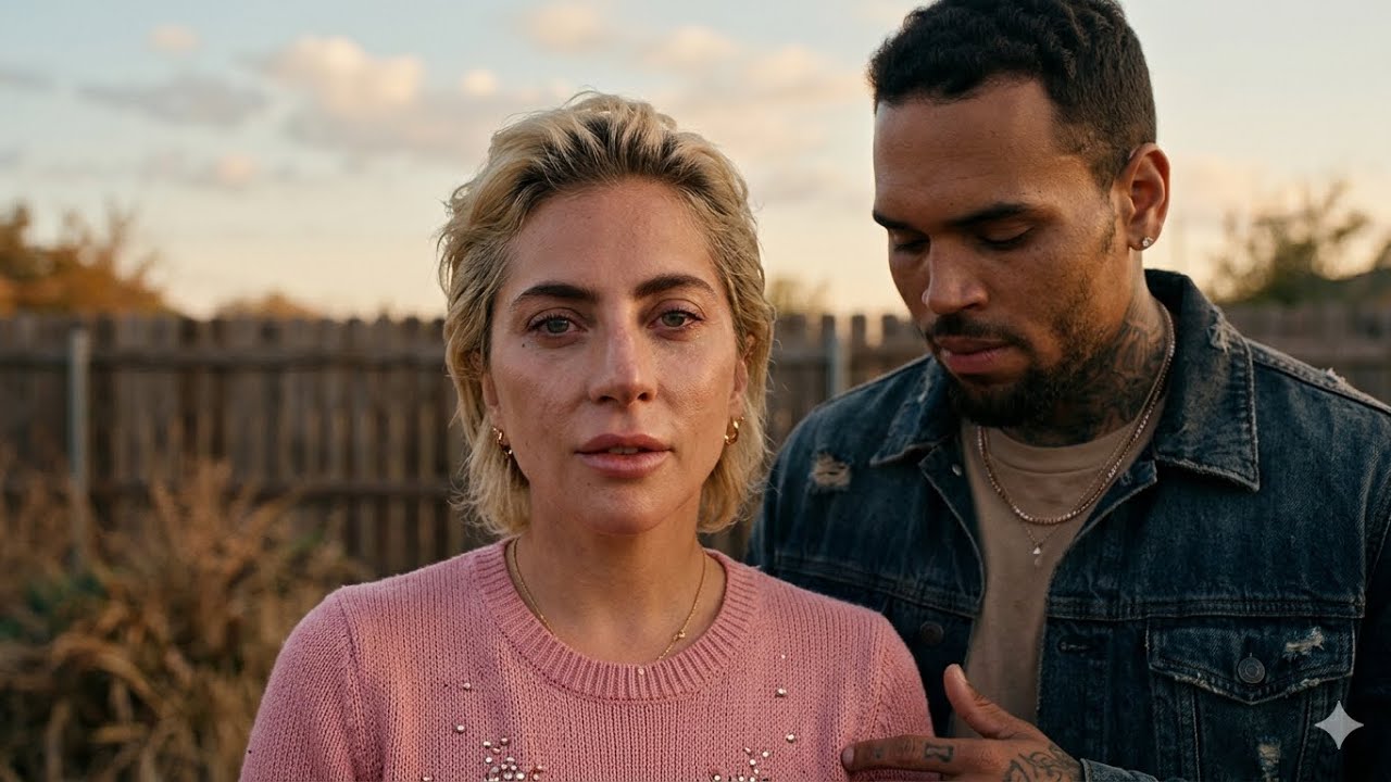 Lady Gaga Ft Chris Brown - You Left Without Goodbye (Official Fan Made Music Video)